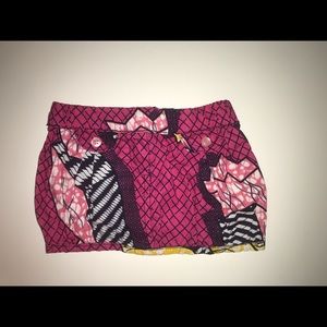 Pink summer mini skirt 2T